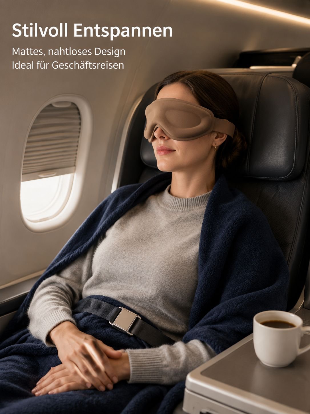 3D Schwerperlen-Augenmaske