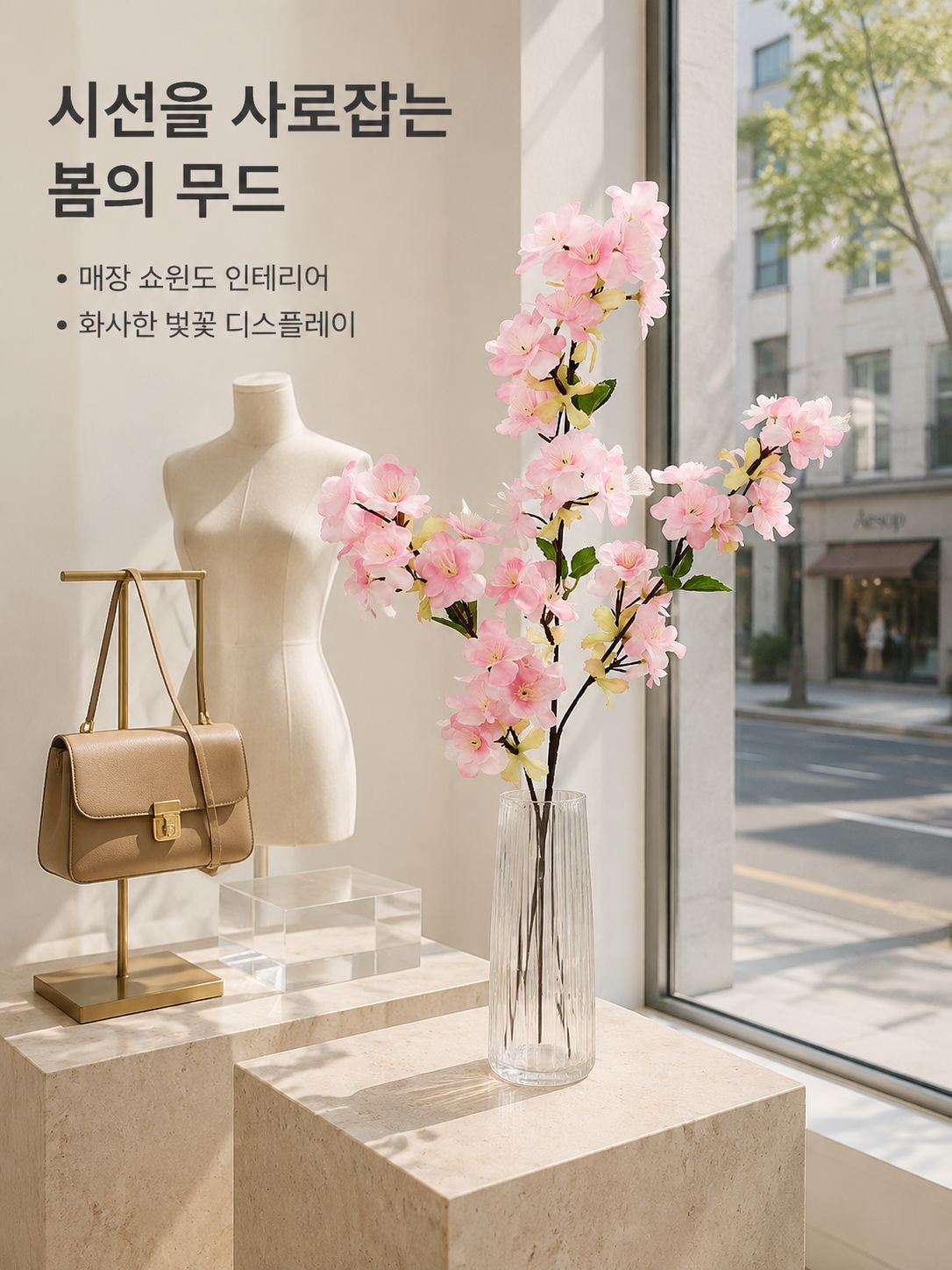 모조 벚꽃