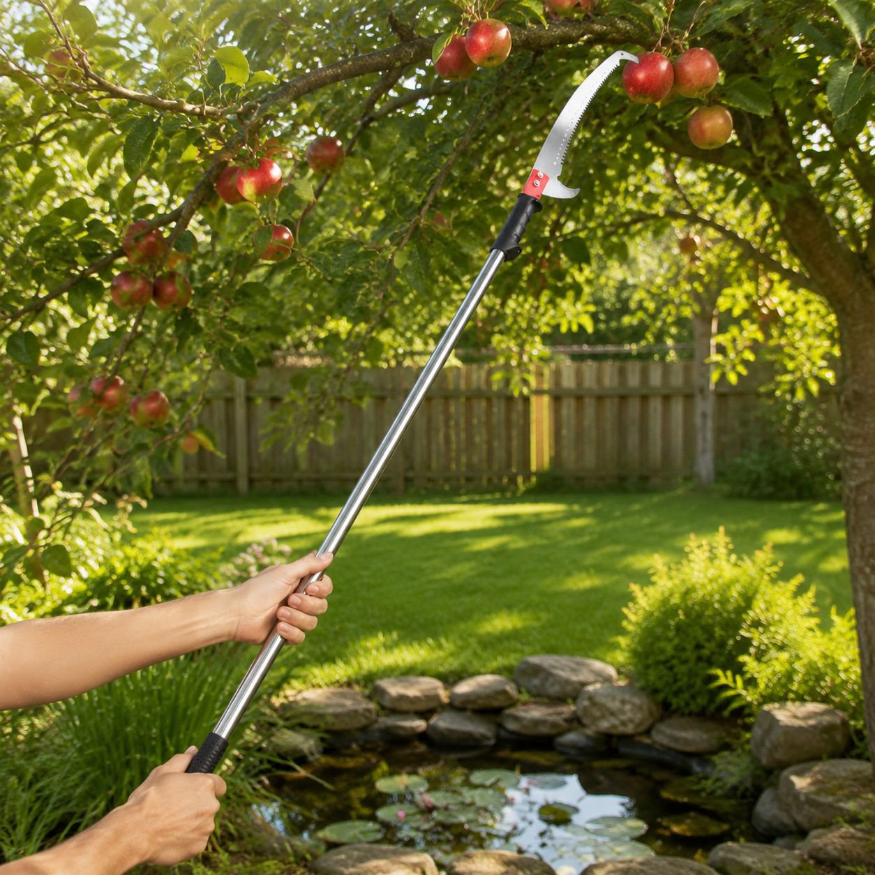 Alloy Steel Telescopic Pole Saw
