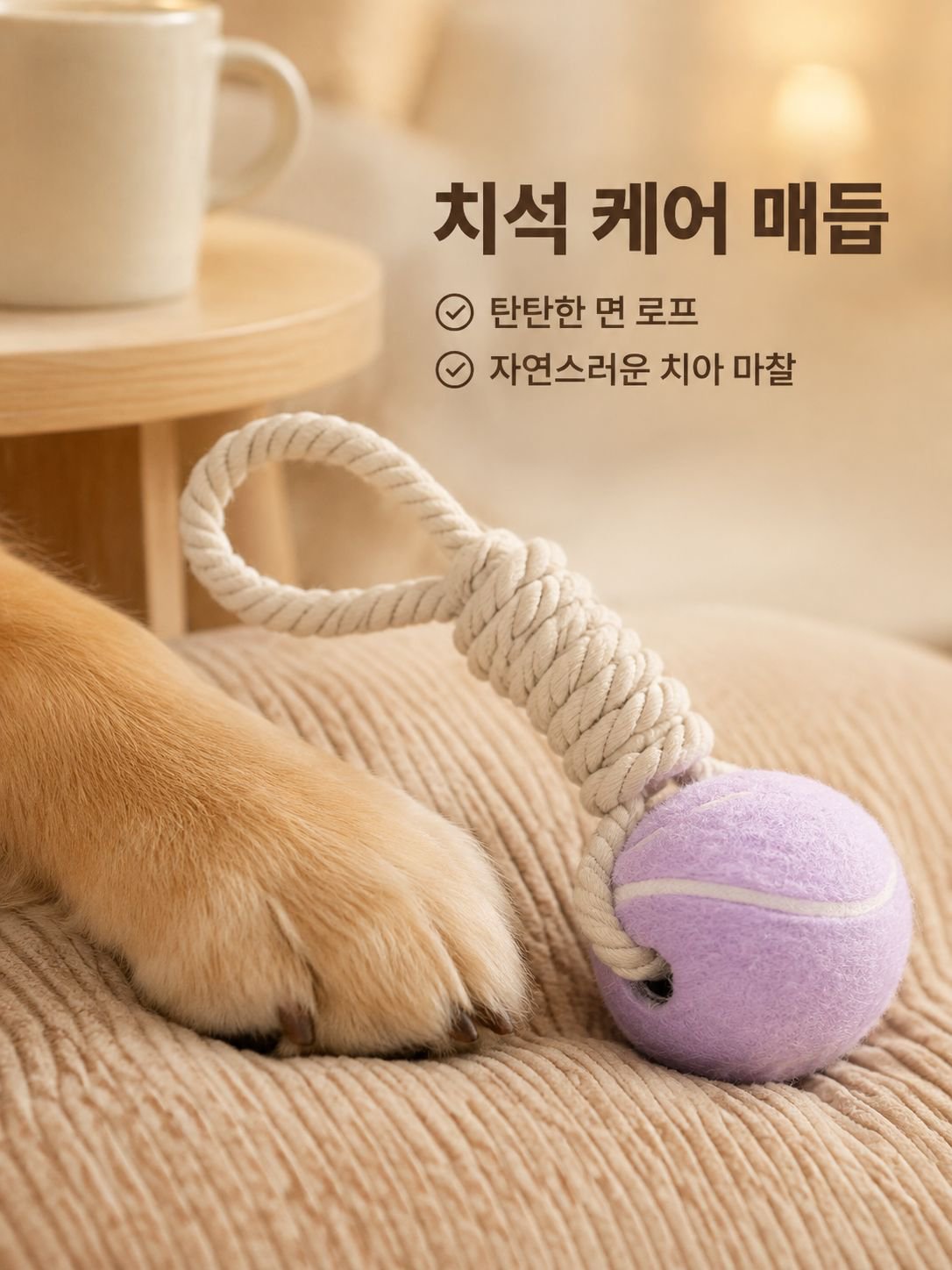 반려동물 치아 청소 인터랙티브 테니스