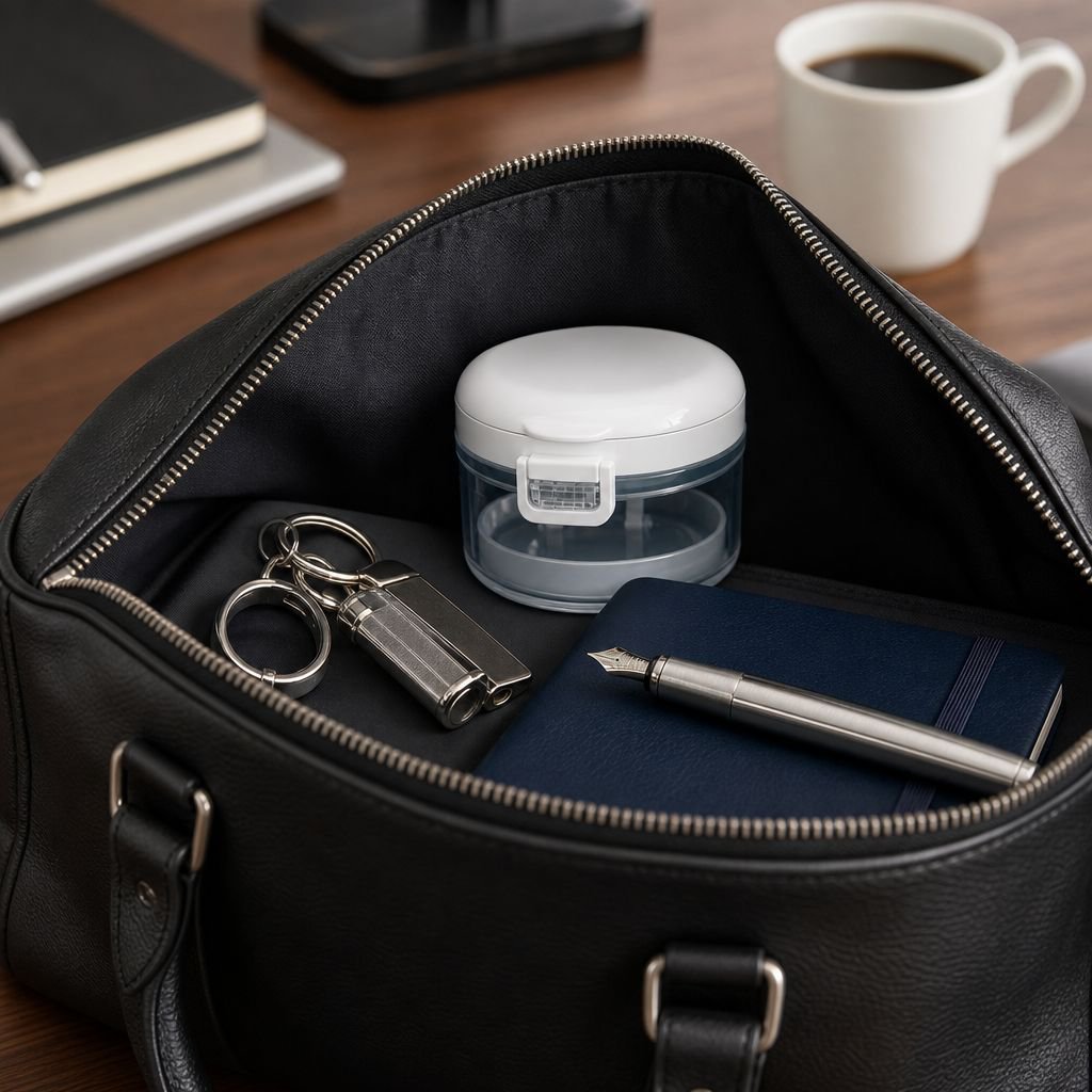 Medical Grade Silver Ion Antibacterial Aligner Storage Box