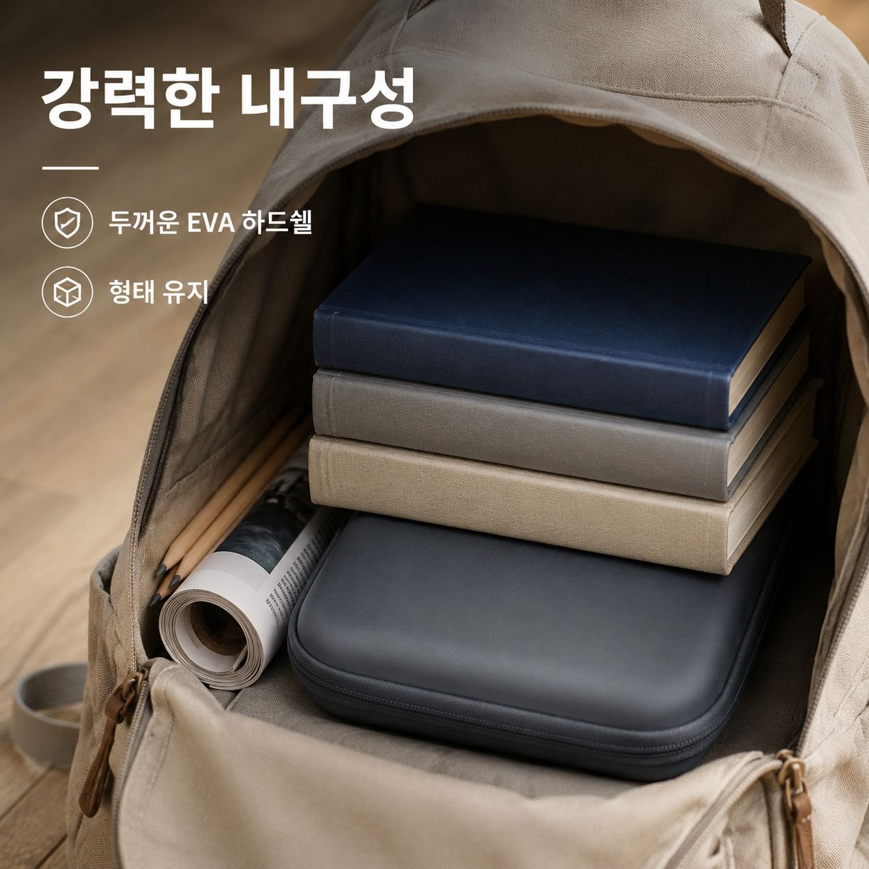 보조배터리 케이블 정리 파우치
