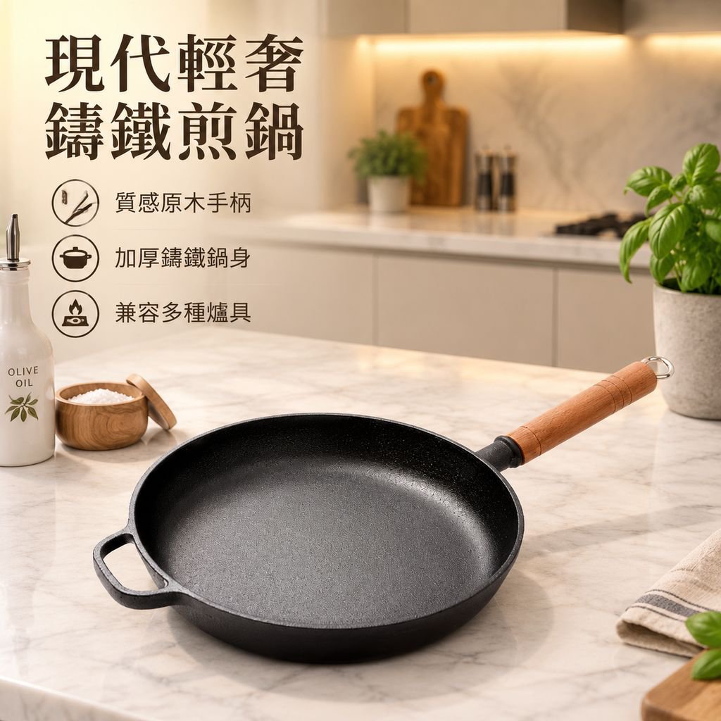 厚底牛排專用煎鍋