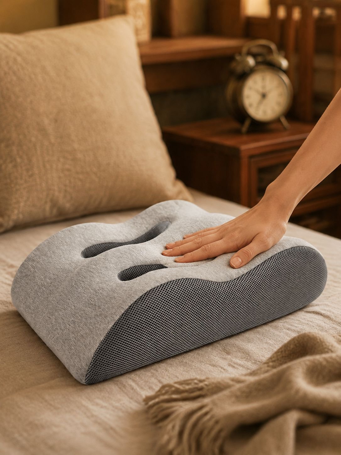Footrest pillow, leg support pillow, footrest pillow, pregnancy mat, bed pad, lower limb elevating p