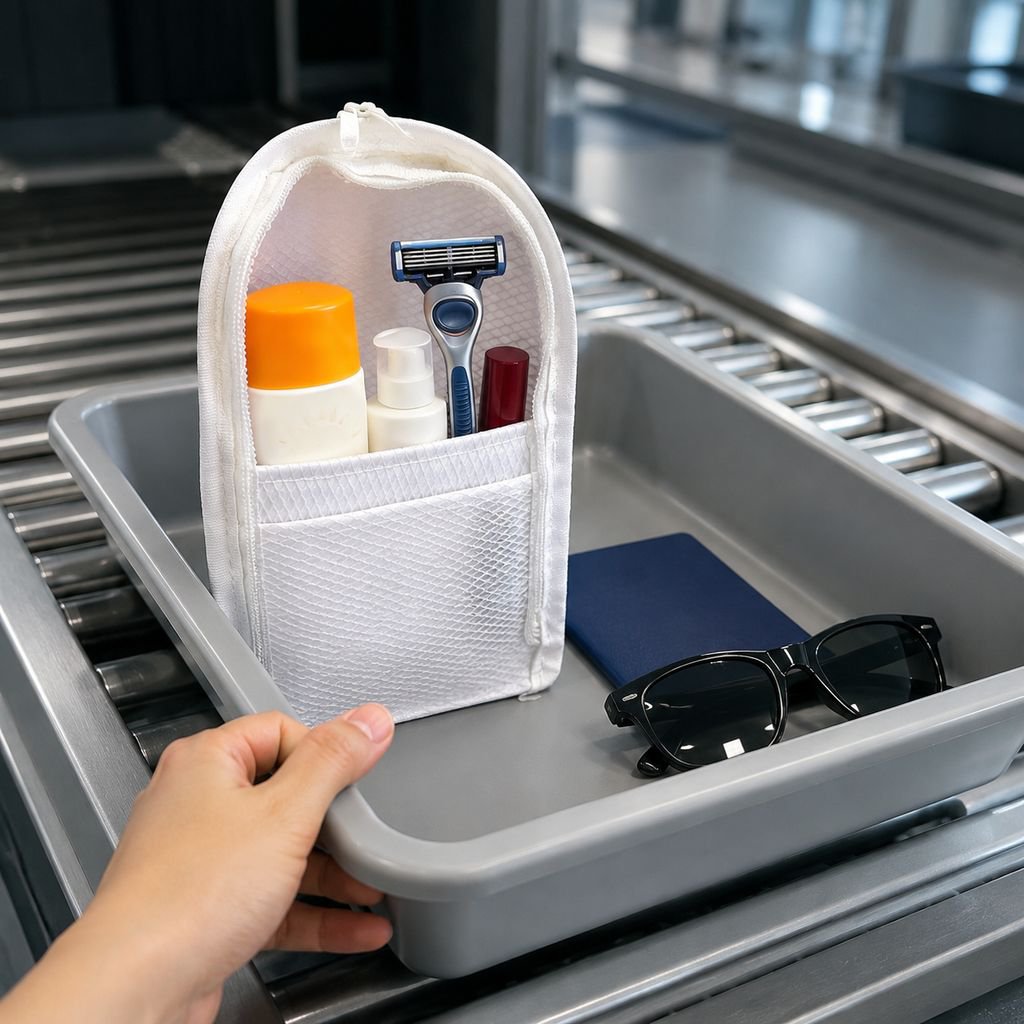 Waterproof Travel Makeup and Toiletry Bag