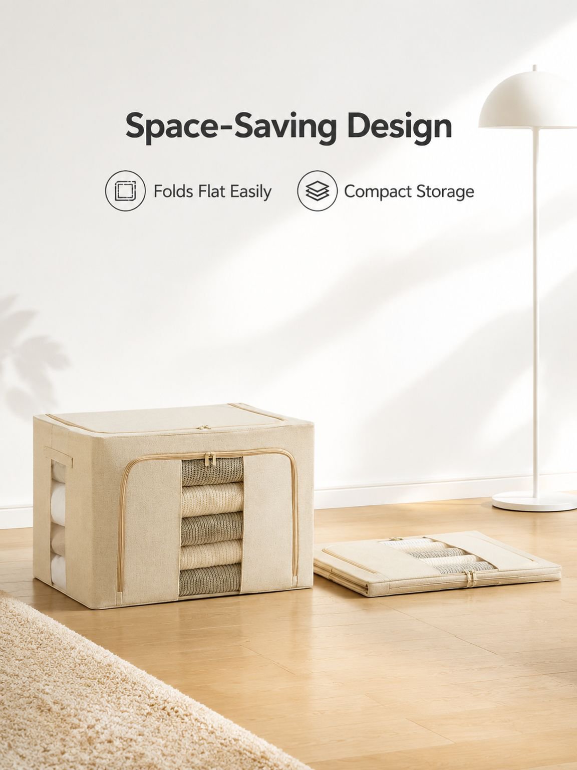 New Cotton Linen Storage Box