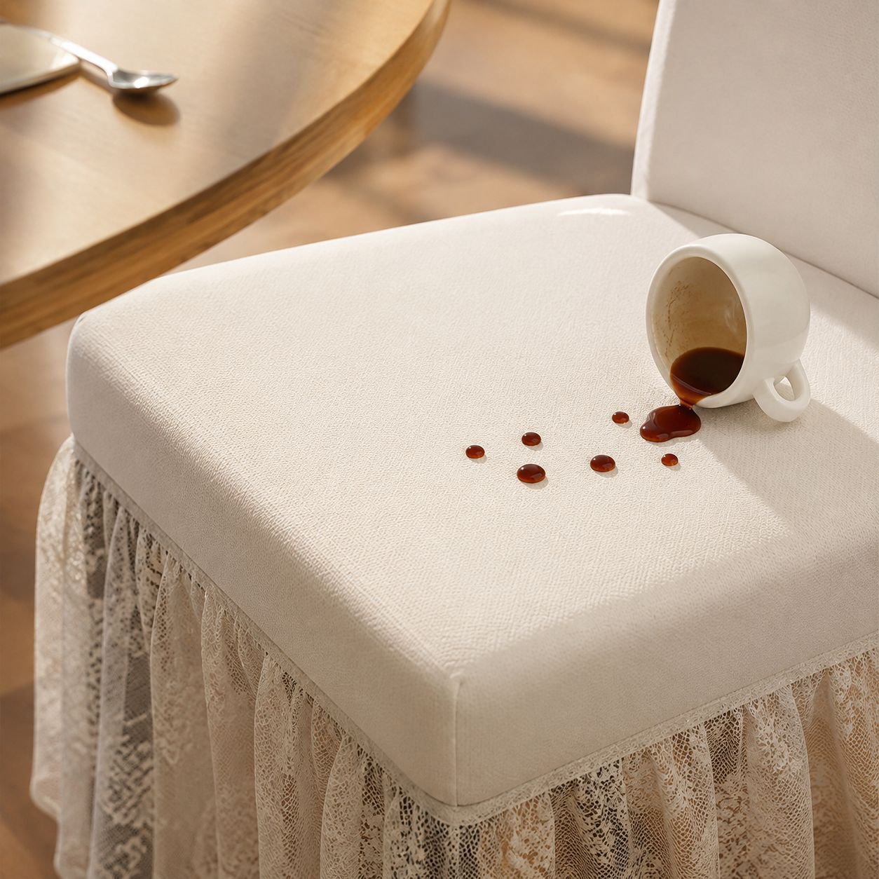 Milk Silk Non-slip Seat Cover