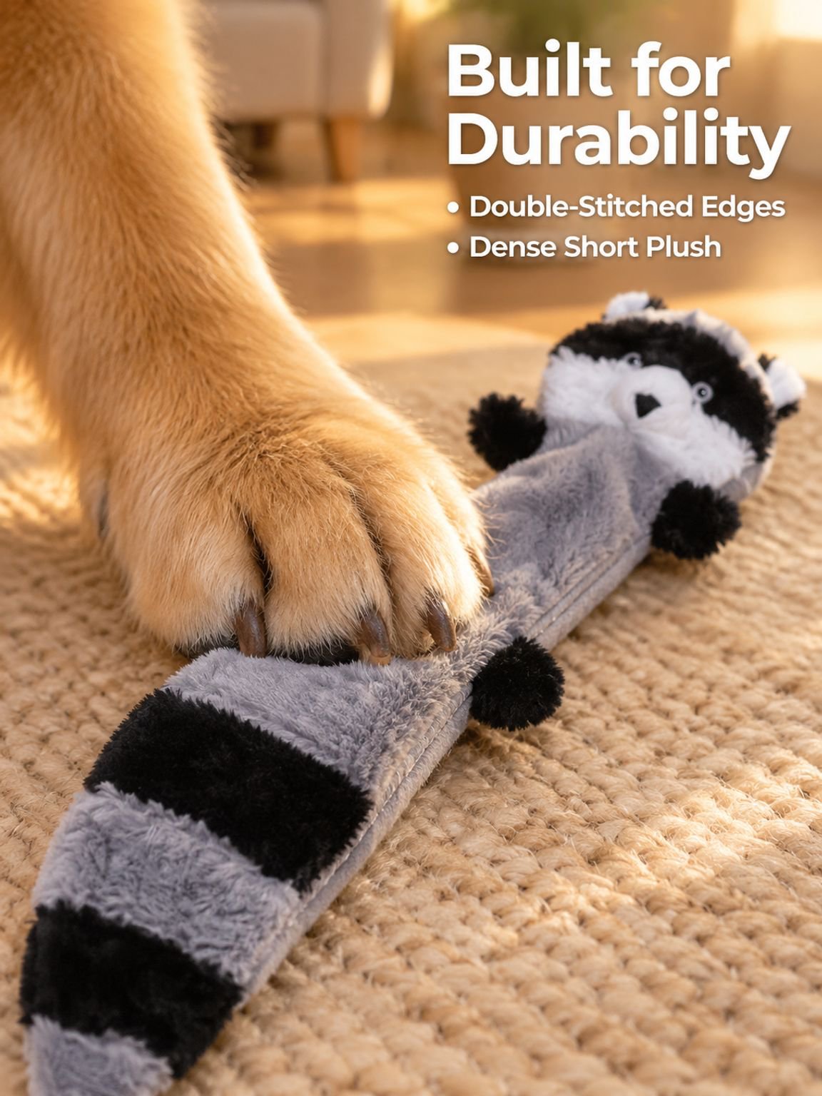 Tough Plush Chew Toy for Dogs