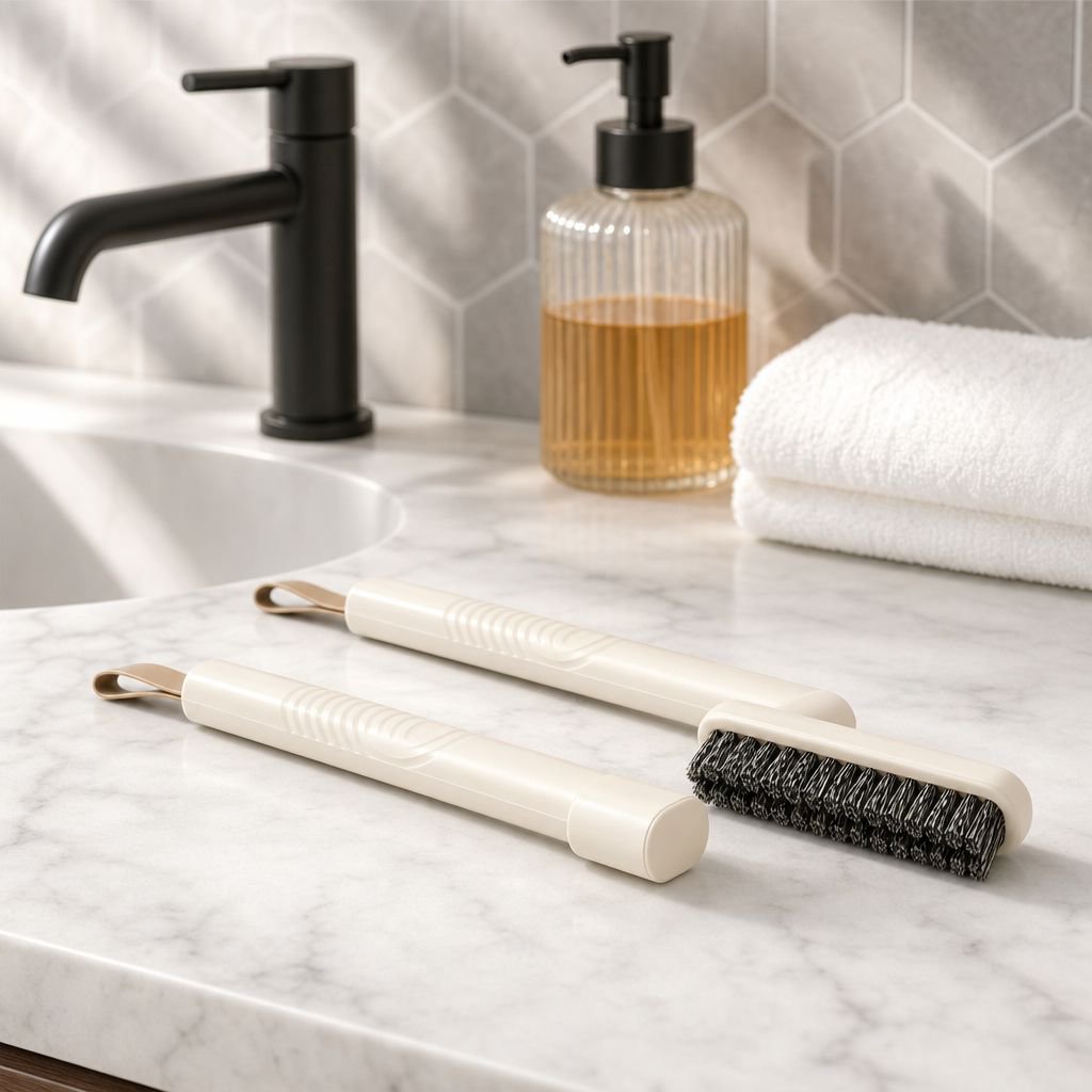 Long Handle Gap Cleaning Brush for Bathroom Kitchen Tile Sink Dead Corners