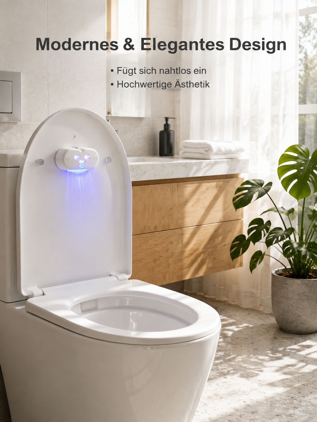 UV Intelligenter Toilettensitz-Desinfektor mit Sensor
