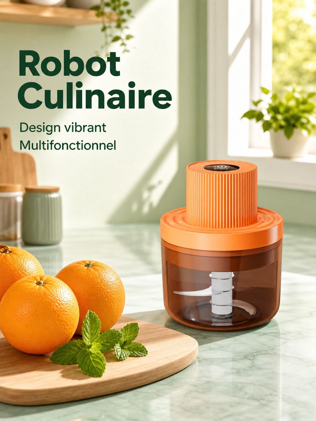 Mixeur électrique multifonction