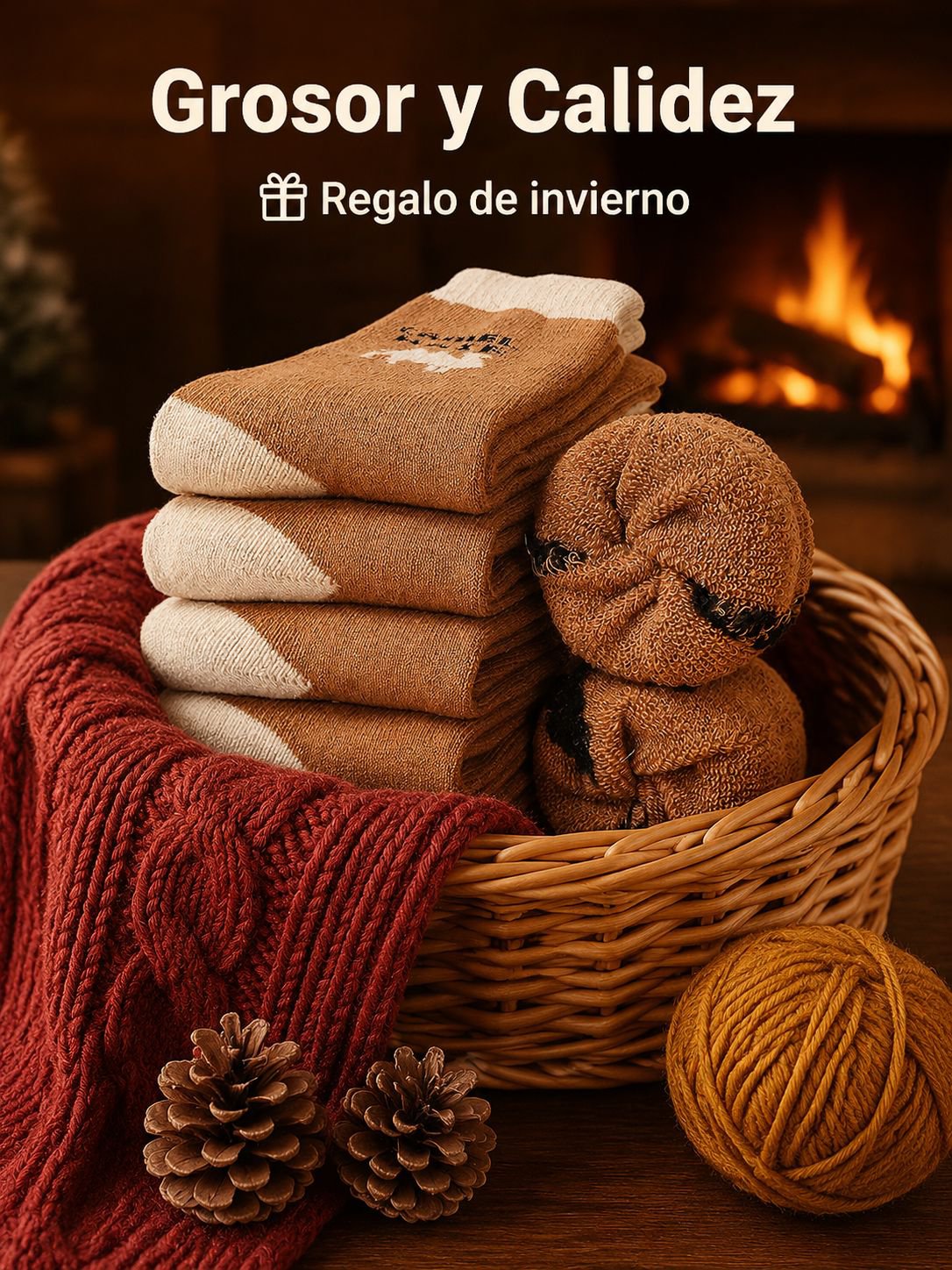Calcetas de invierno para adultos mayores, hombres y mujeres, medias térmicas de algodón medio tubo