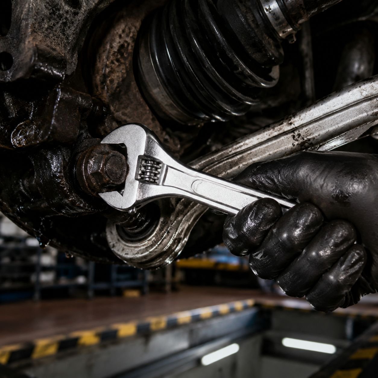 Industrial Grade Multi-functional Adjustable Open-end Wrench