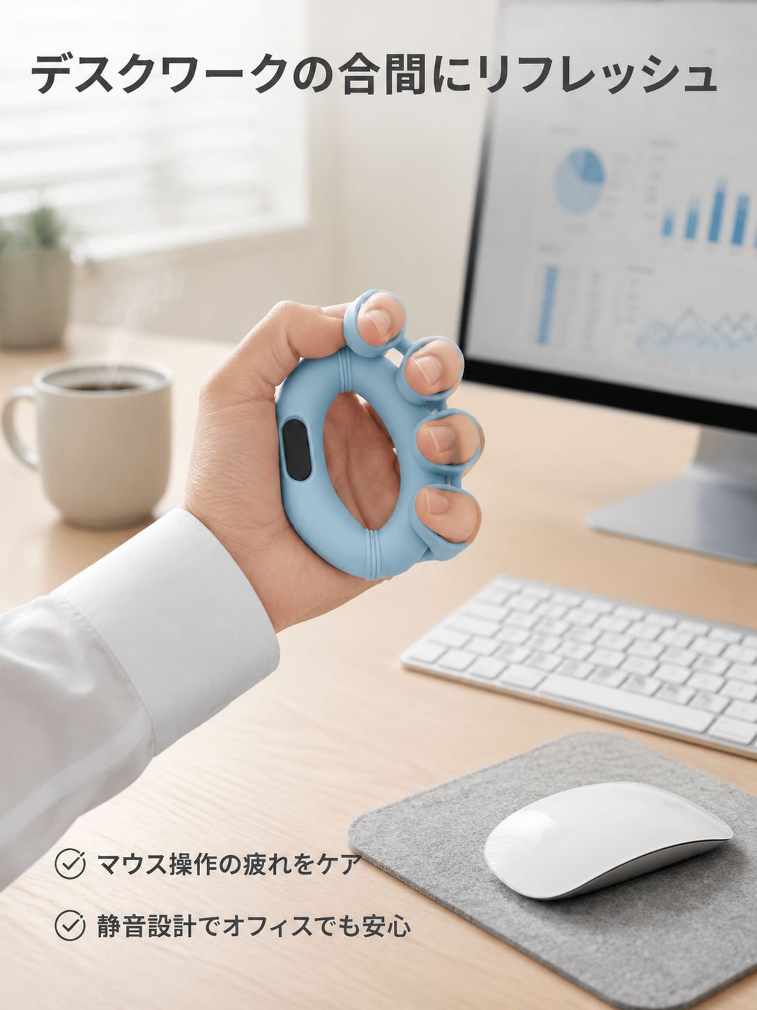指の力トレーニングカウンター