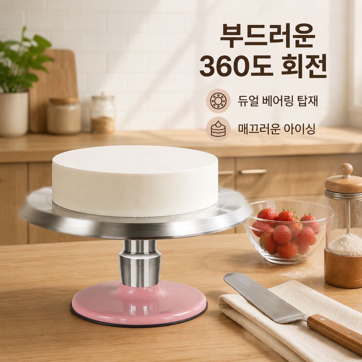 다기능 케이크 데코레이션 팁 세트