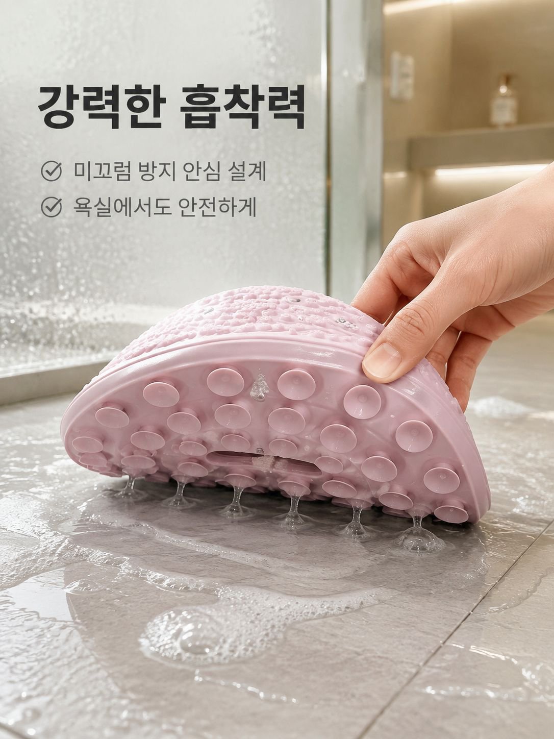 원형 에어 발바닥 마사지 패드