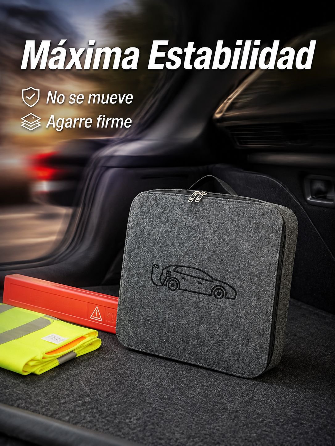 Organisateur de coffre de voiture