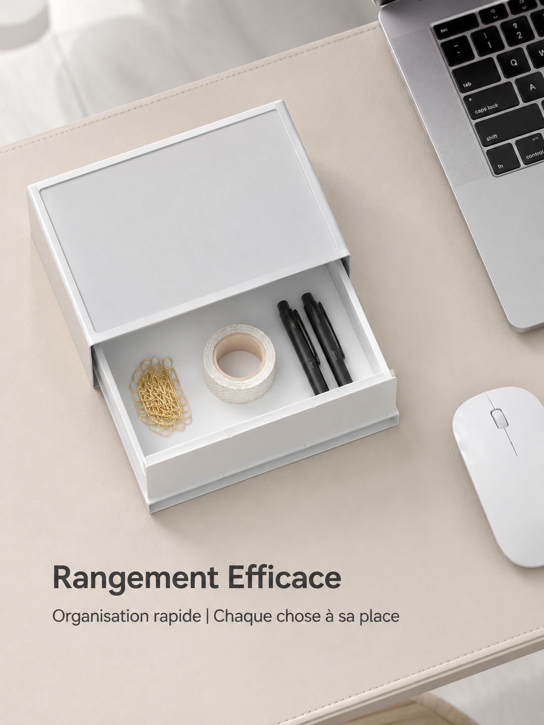 Boîte de rangement pour documents et accessoires