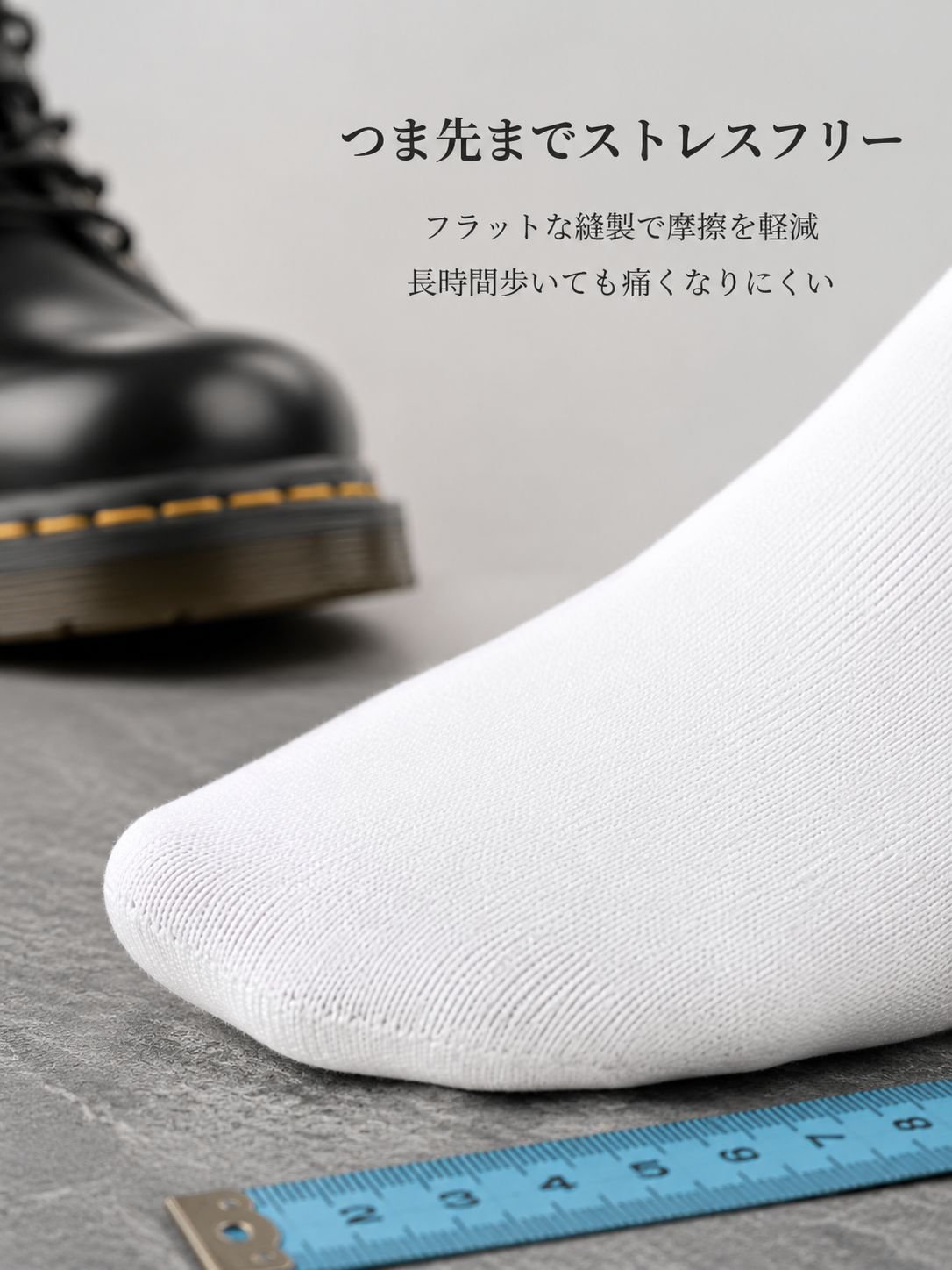 無地のルーズソックス