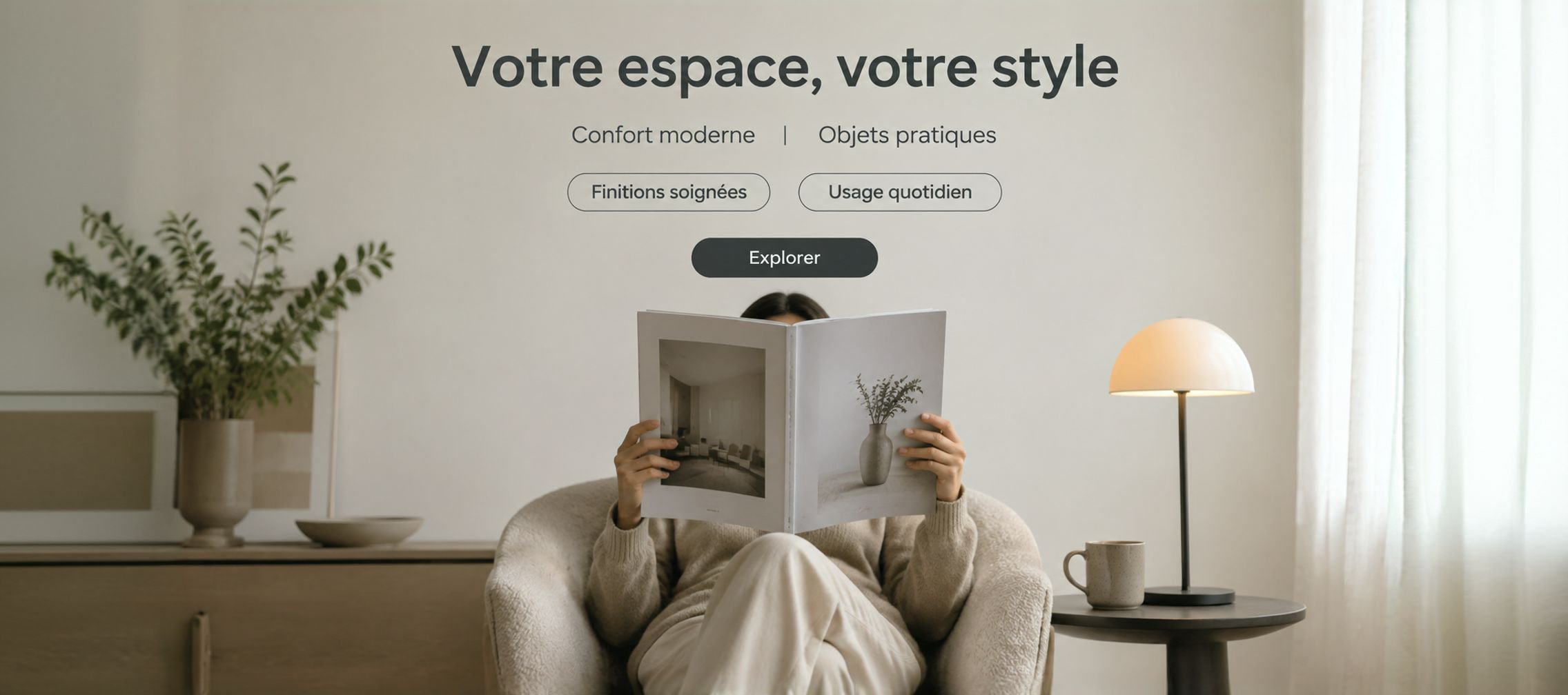 La clarté au cœur du foyer.