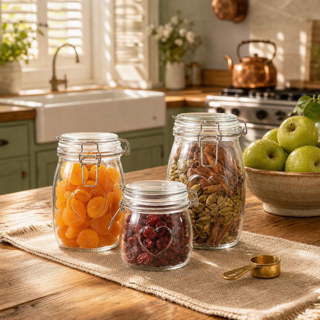 Bocal de conservation alimentaire pour cuisine