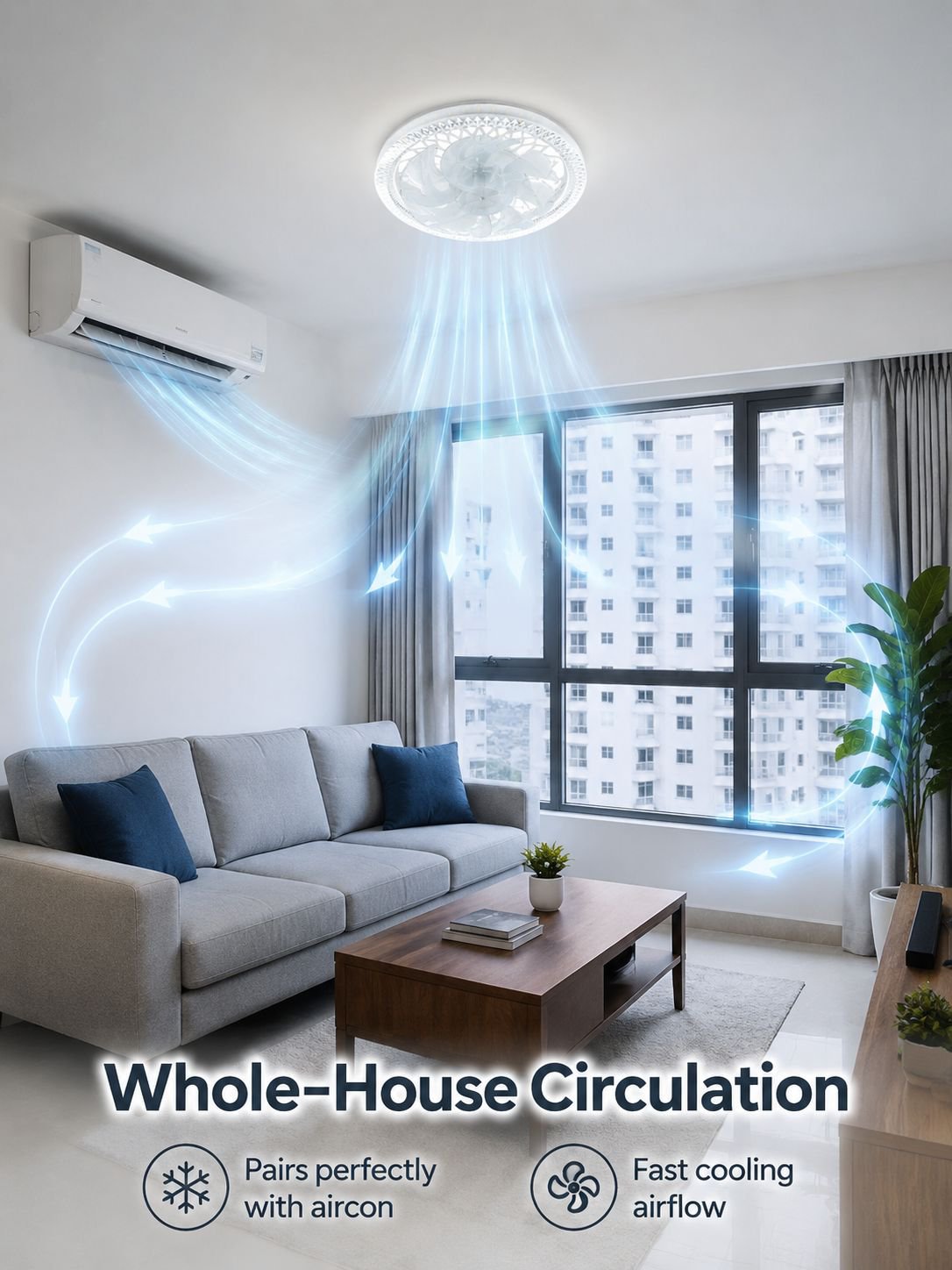 Room Fan Light, Living Room Fan Light
