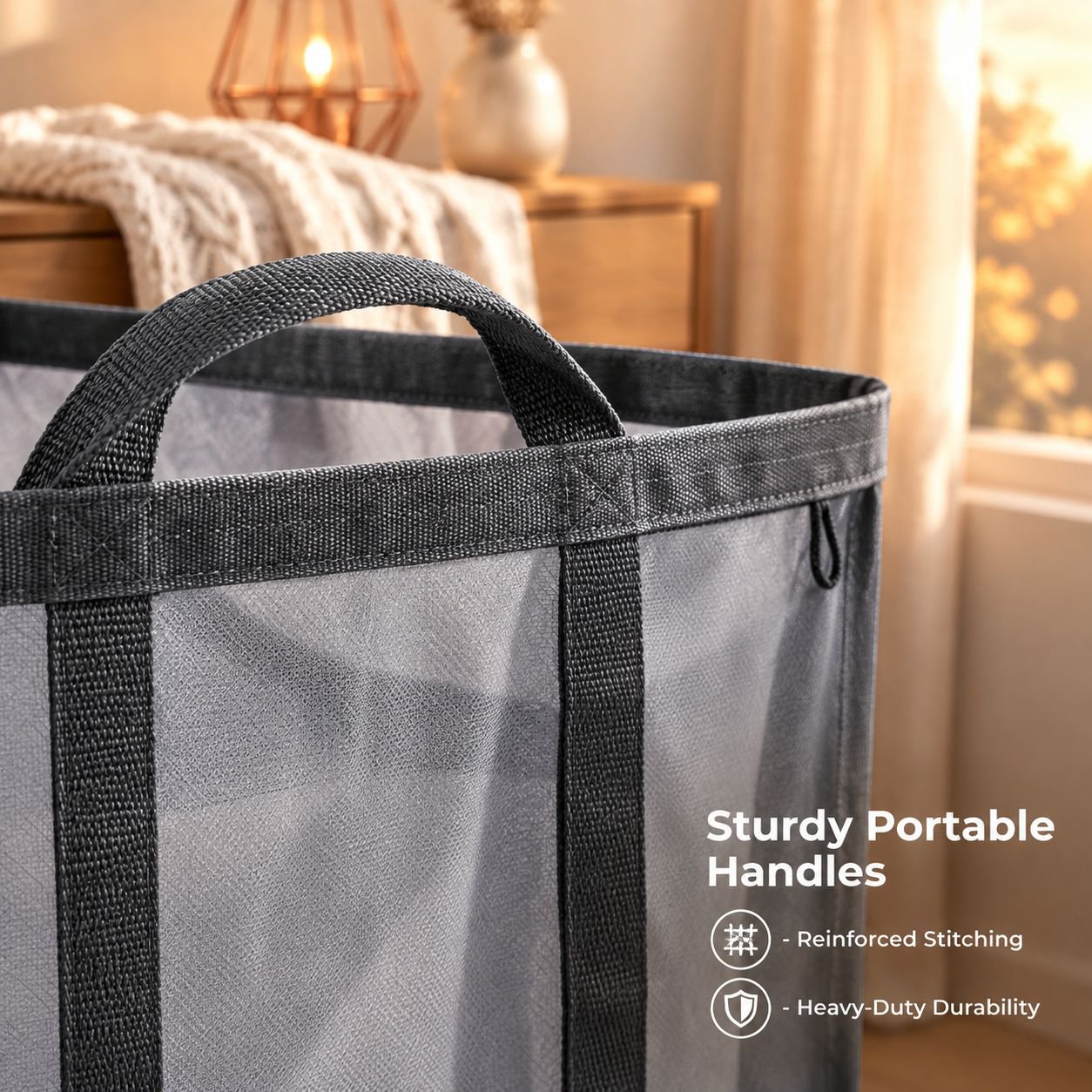 Large Capacity Laundry Basket for Home