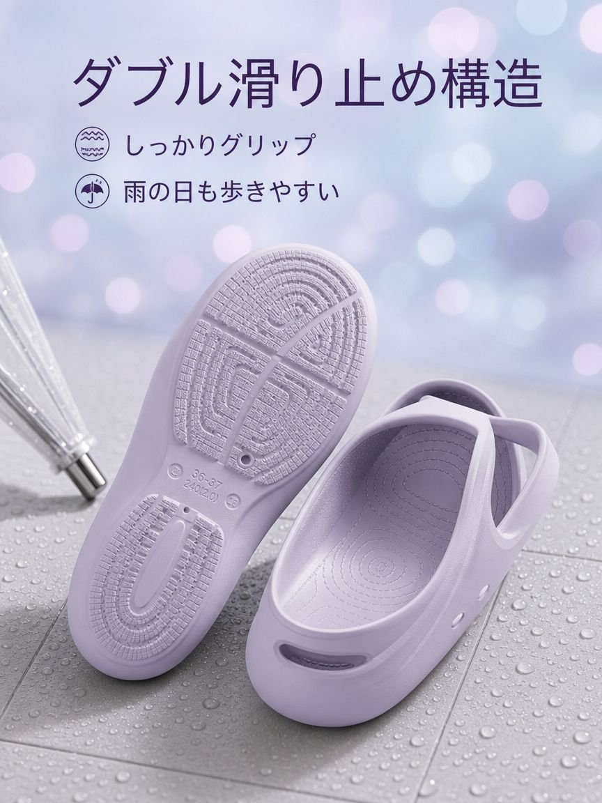 アウトドア用ウォーターシューズ レディース 夏用 通気性抜群 ホールシューズ