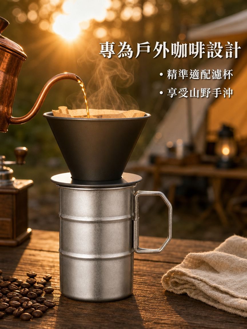 摺疊水杯隨身咖啡杯露營飲水專用