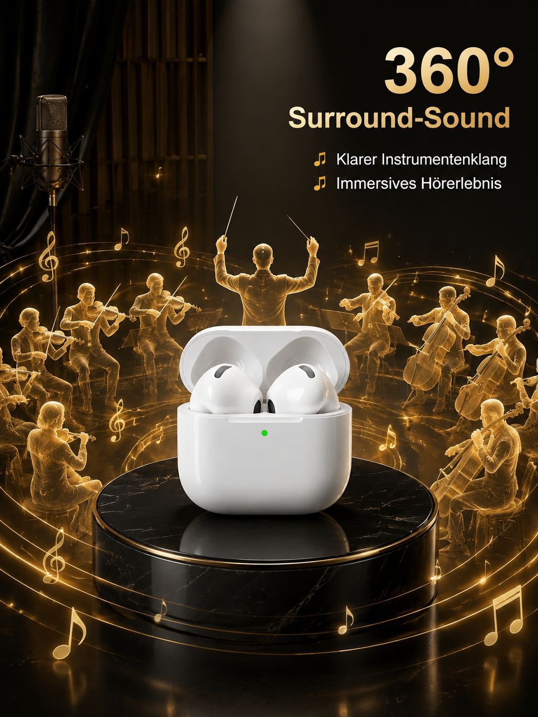 HiFi-Klangqualität Bluetooth Sportkopfhörer für Musikliebhaber