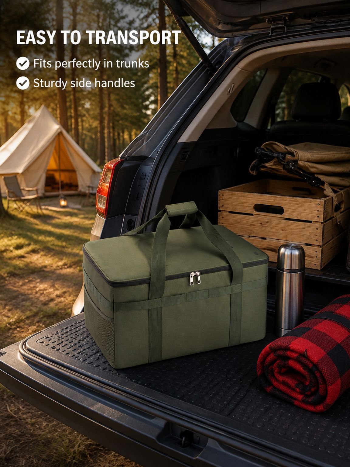 Multifunktionale Camping-Aufbewahrungsbox