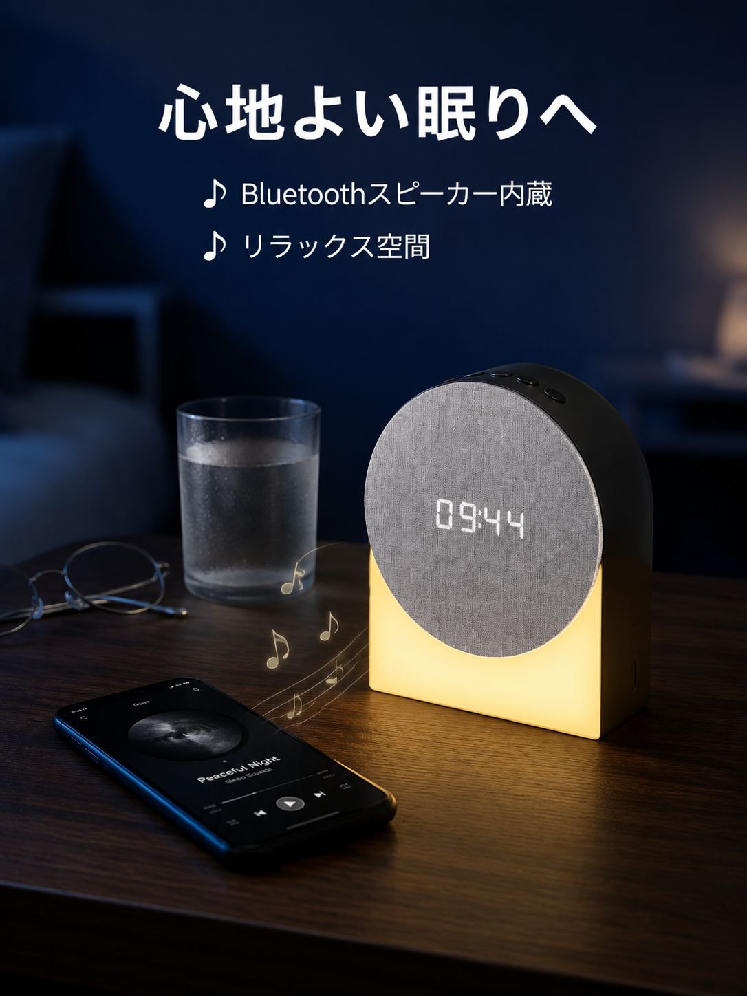 多機能ナイトライトスピーカー
