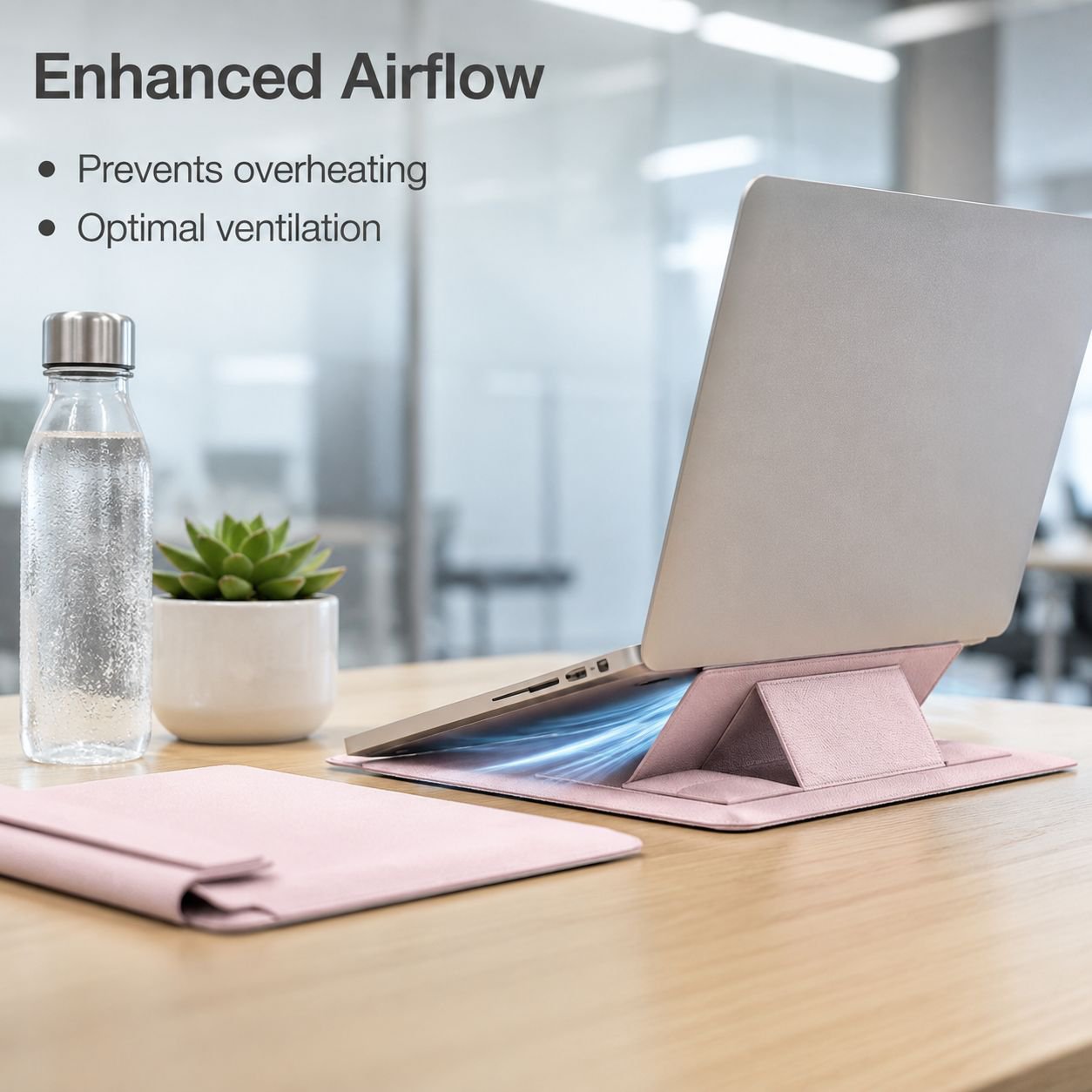 Multifunctional Laptop Protective Case Stand