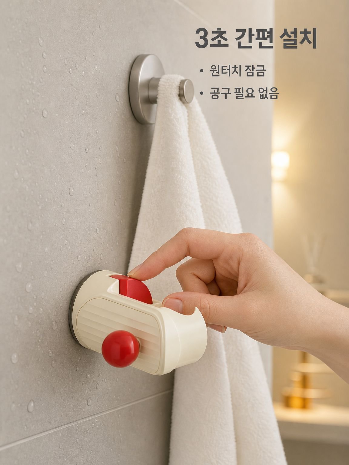 흡착식 샤워헤드 홀더