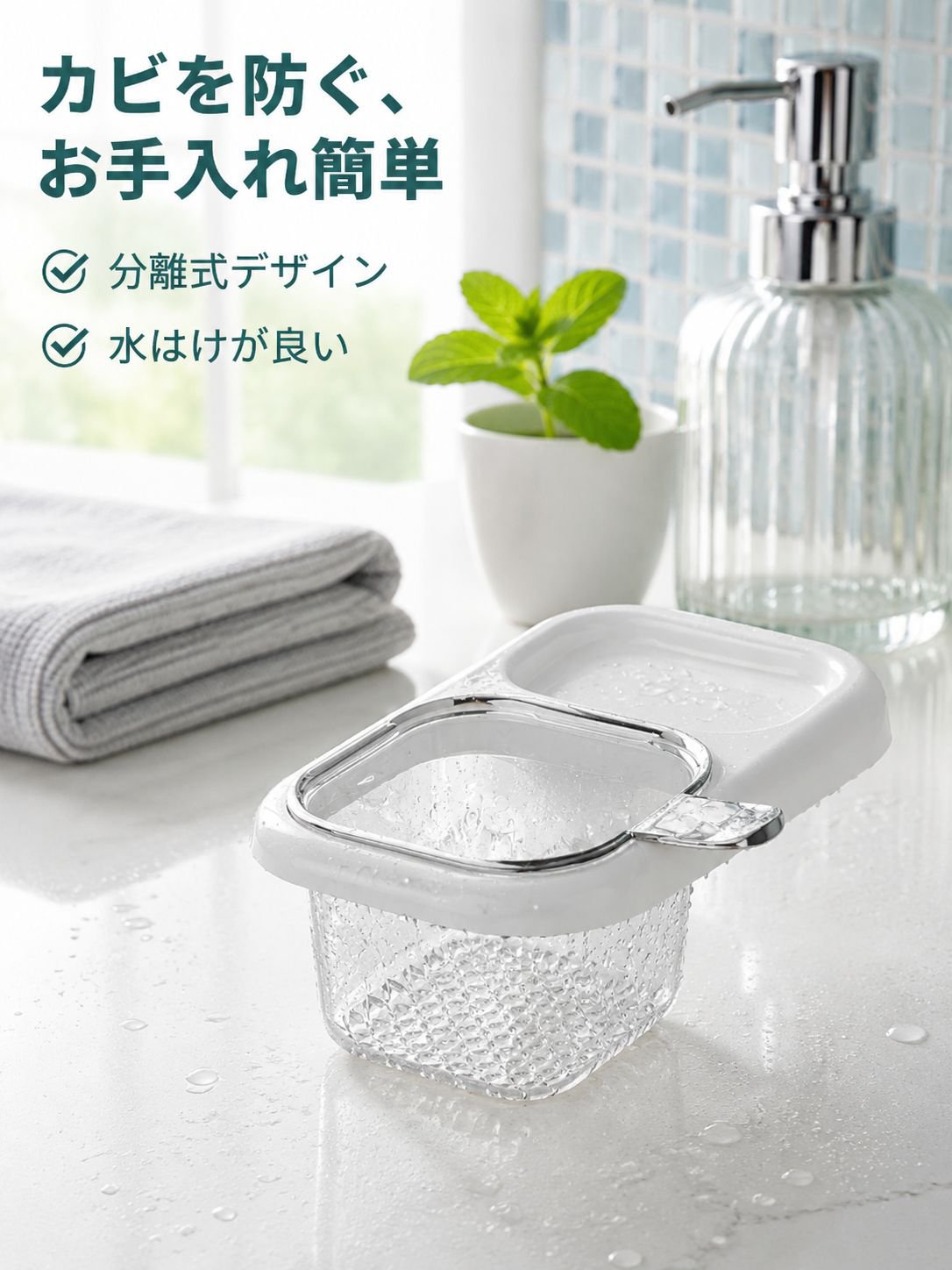 多機能フィルター排水ラック