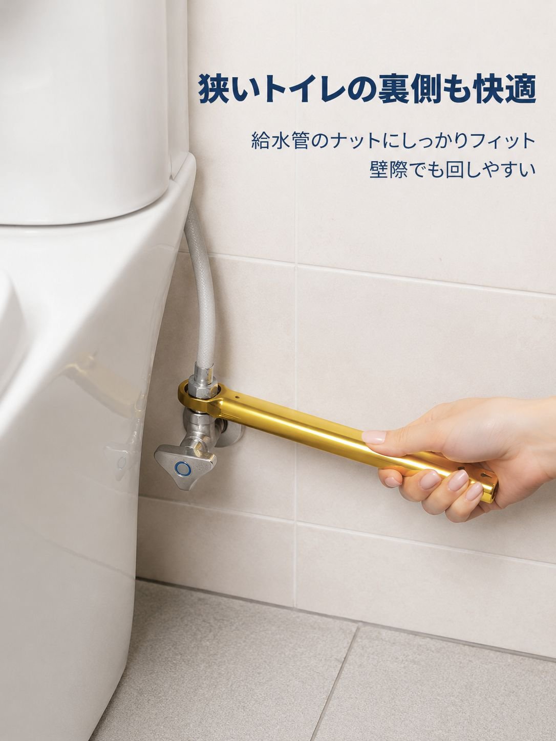 キッチン・バス用多機能ソケット六角レンチ工具