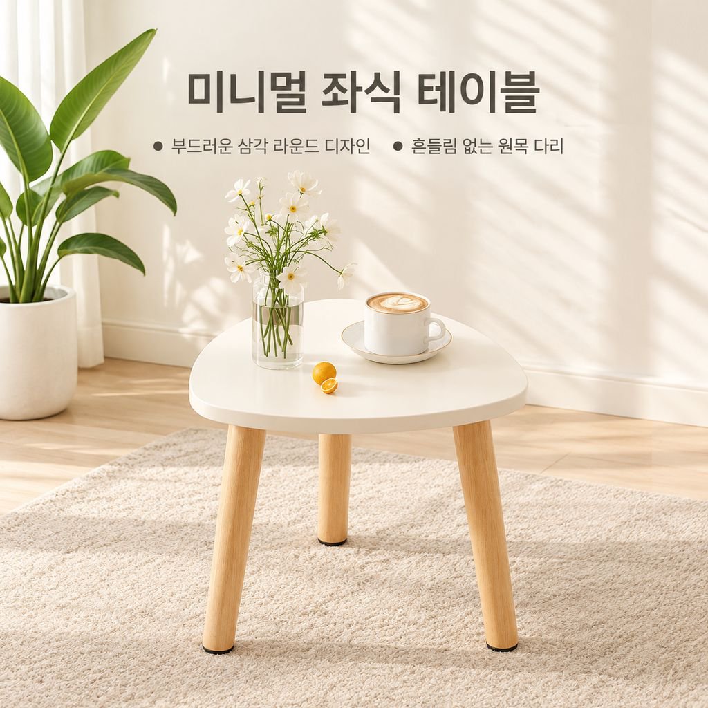 베란다 창가 좌식 미니 티테이블 침실 다다미 좌탁 심플 감성 좌식 책상