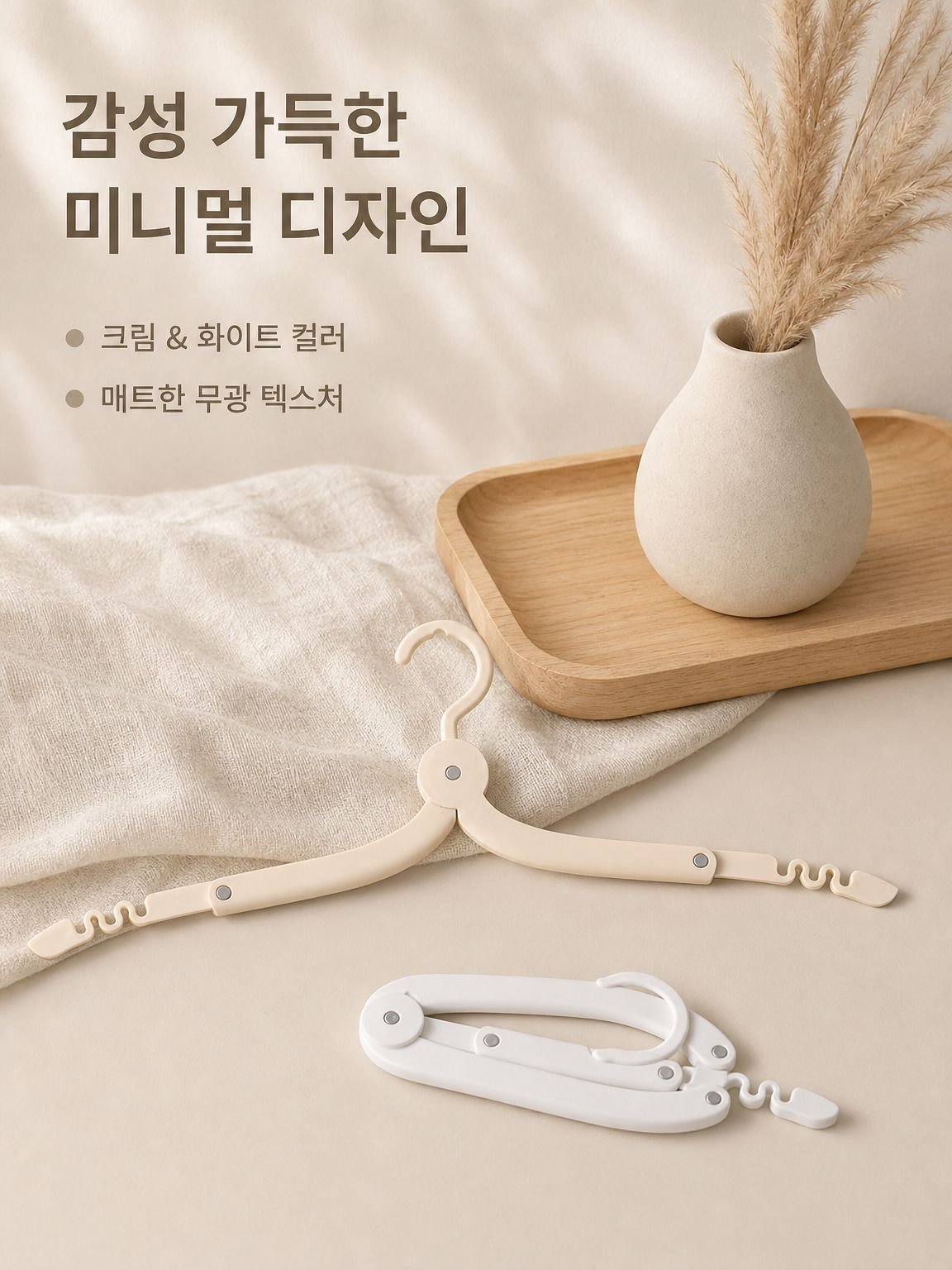 여행용 다용도 접이식 옷걸이