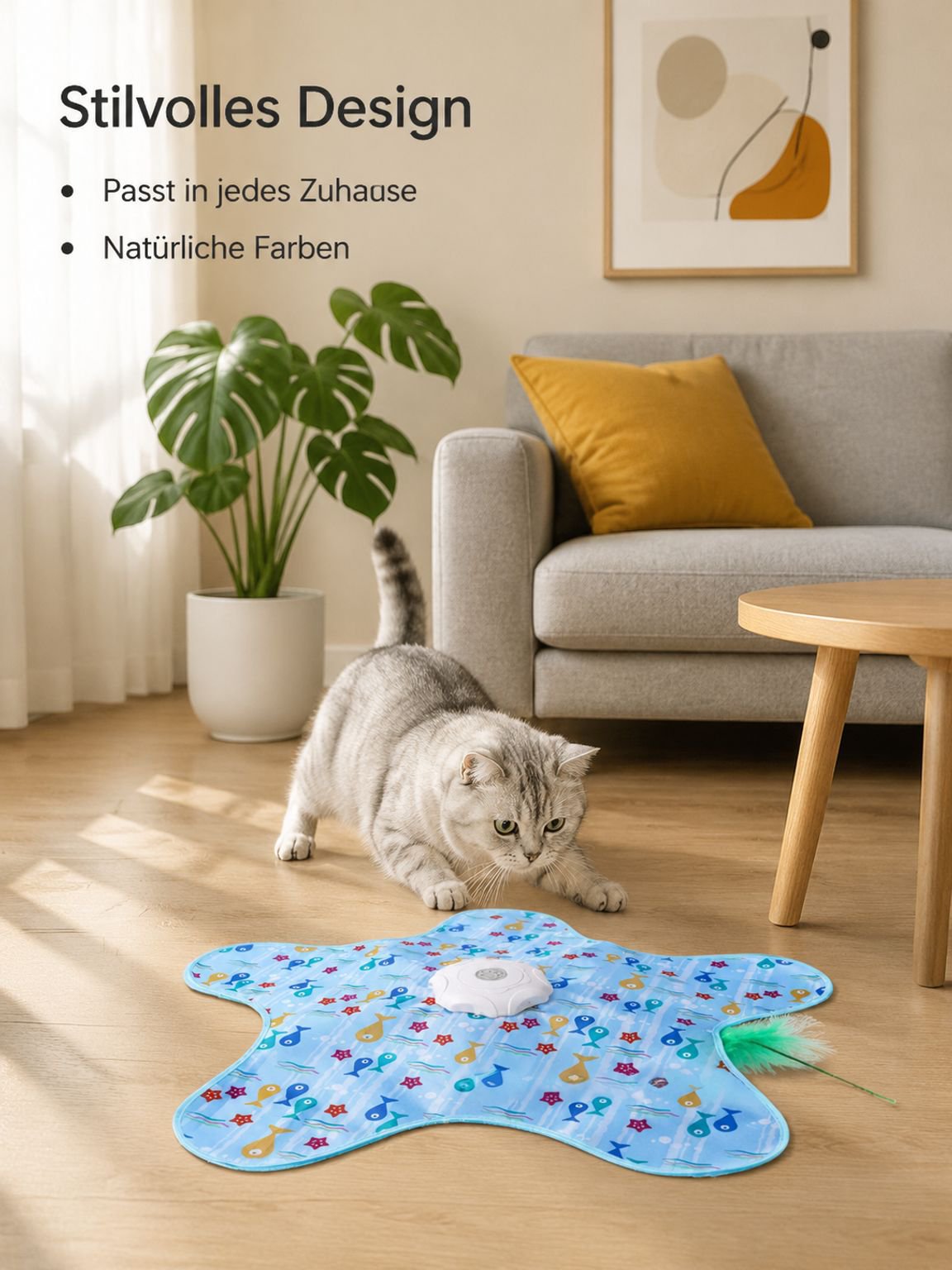 Katzen-Selbstbeschäftigungs-Jagdspielzeug