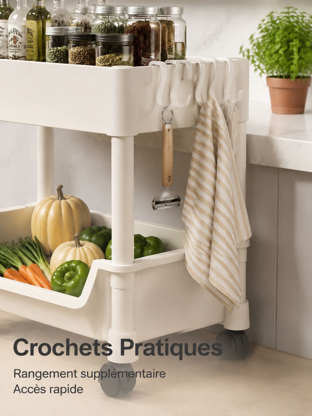 Rangement mural moderne pour salle de bain organisée