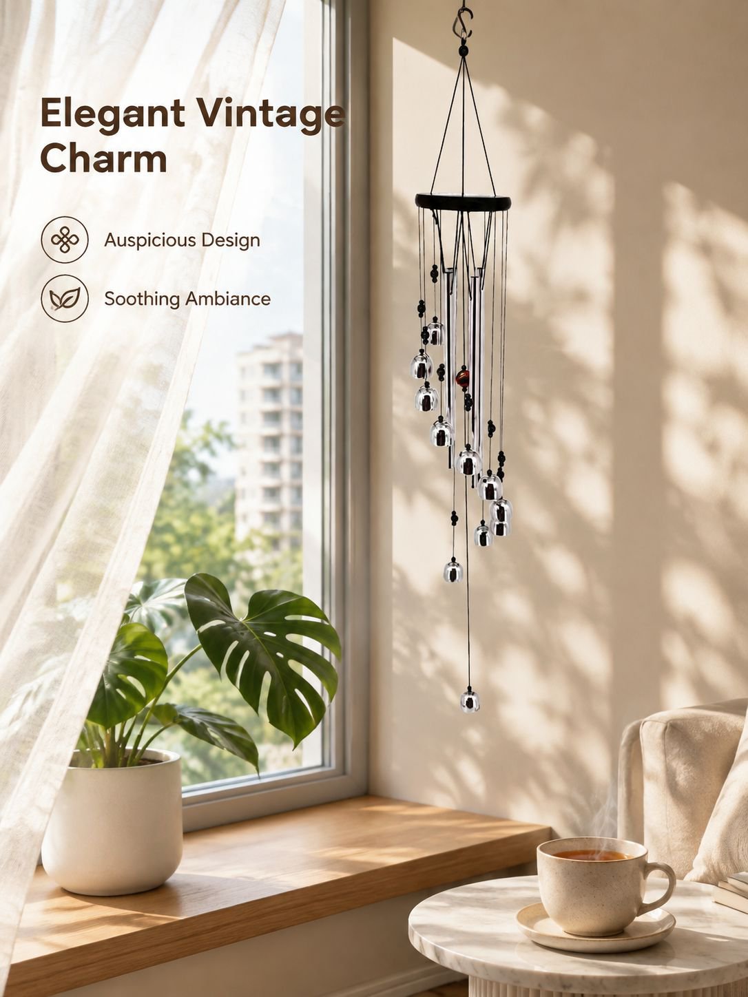 Alloy wind chime decoration