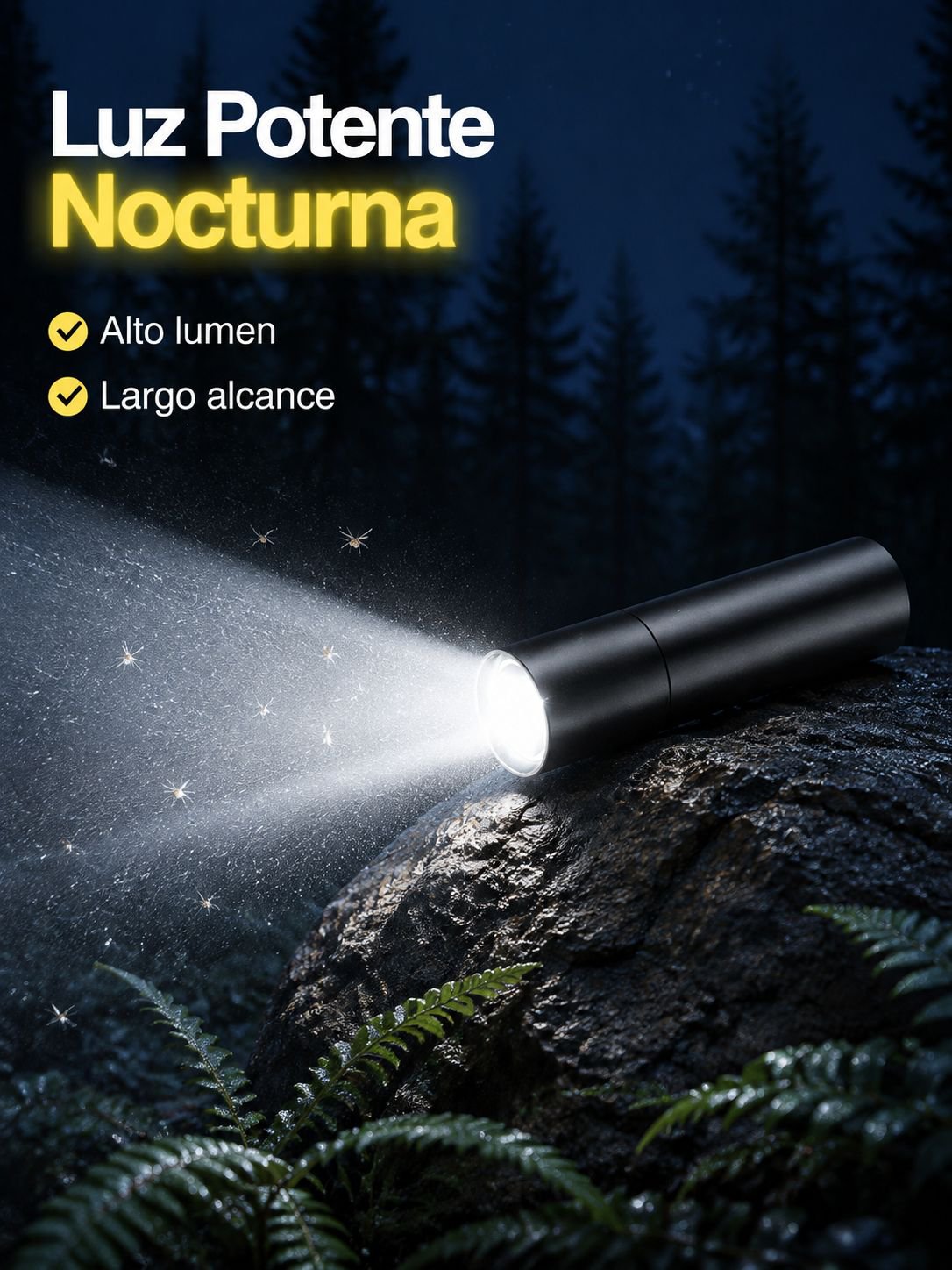 Linterna LED mini súper brillante