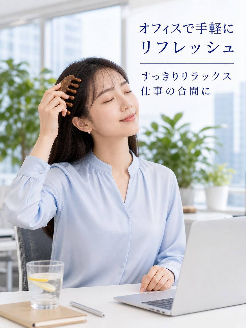 ヘッドマッサージコーム