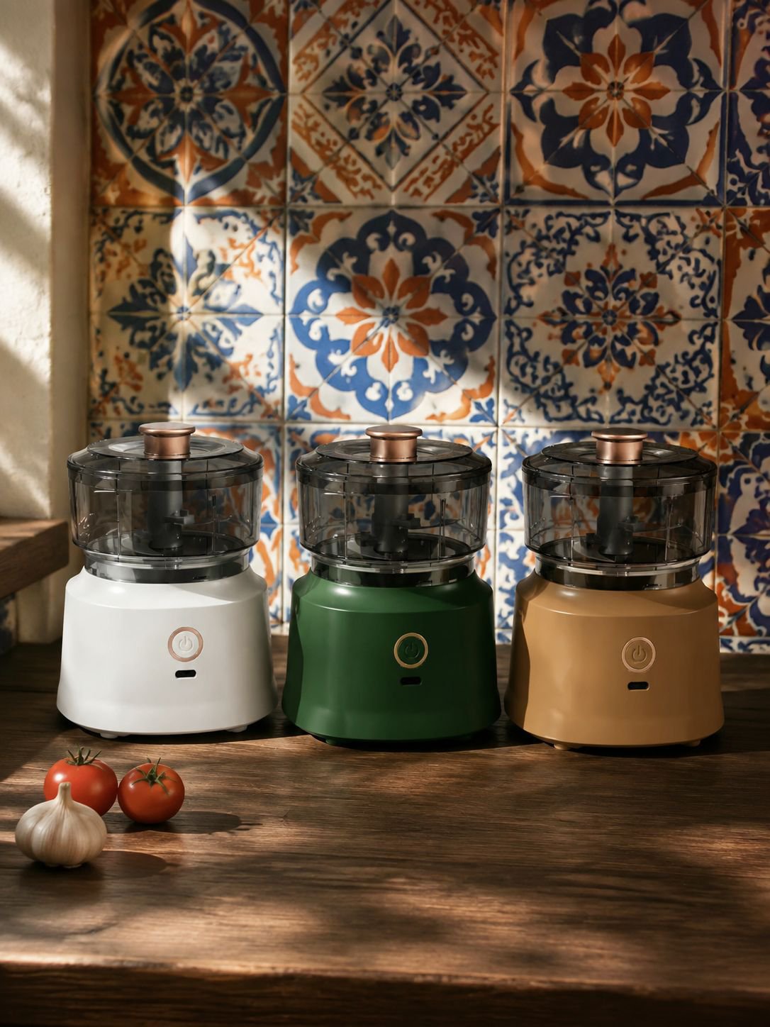 Procesador de alimentos eléctrico multifuncional