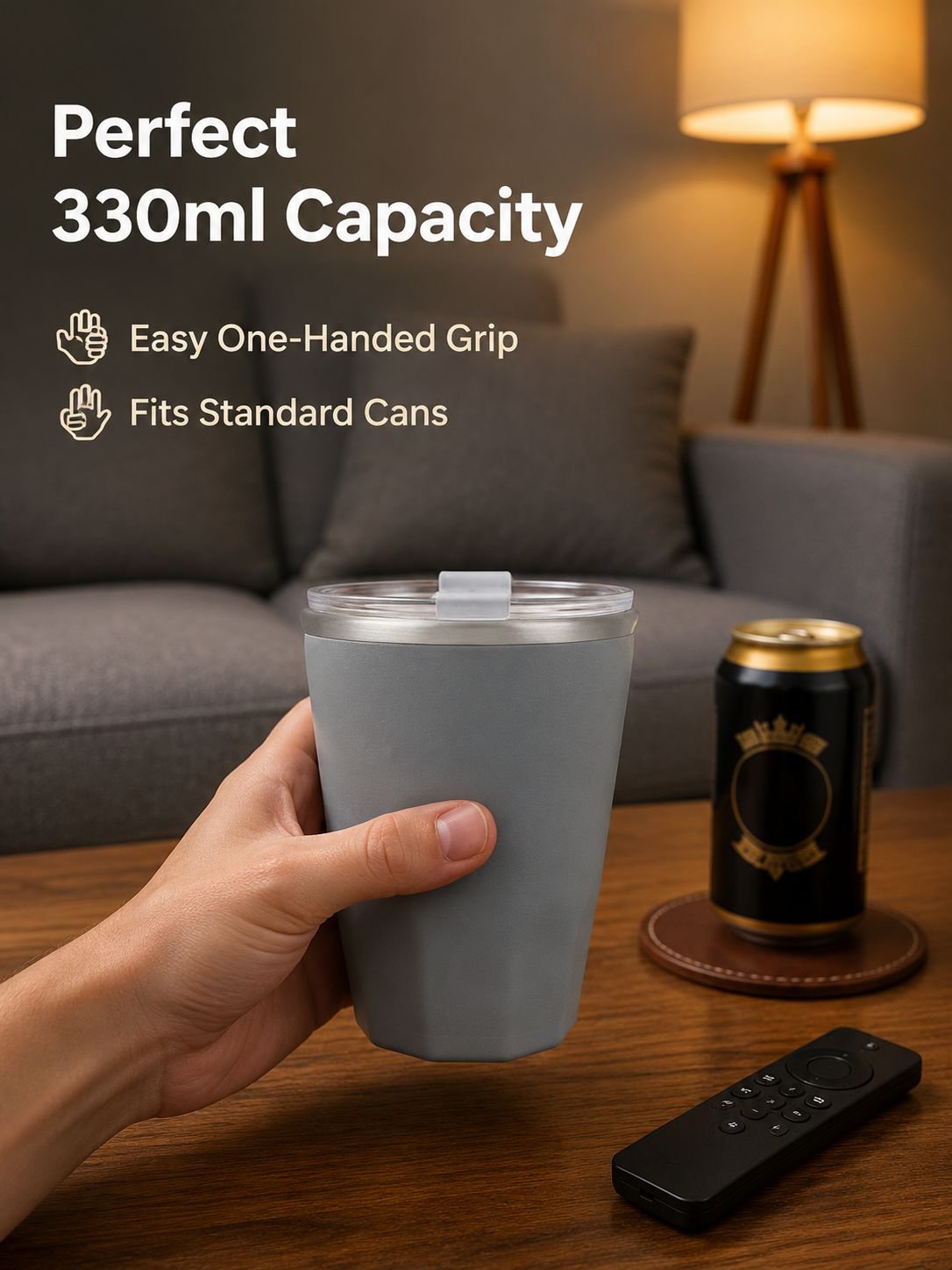 Creative Ice Cup Chilled Water Cup with Double Layer, Large Capacity, Ice Beer Cup, Quick Freezing, 