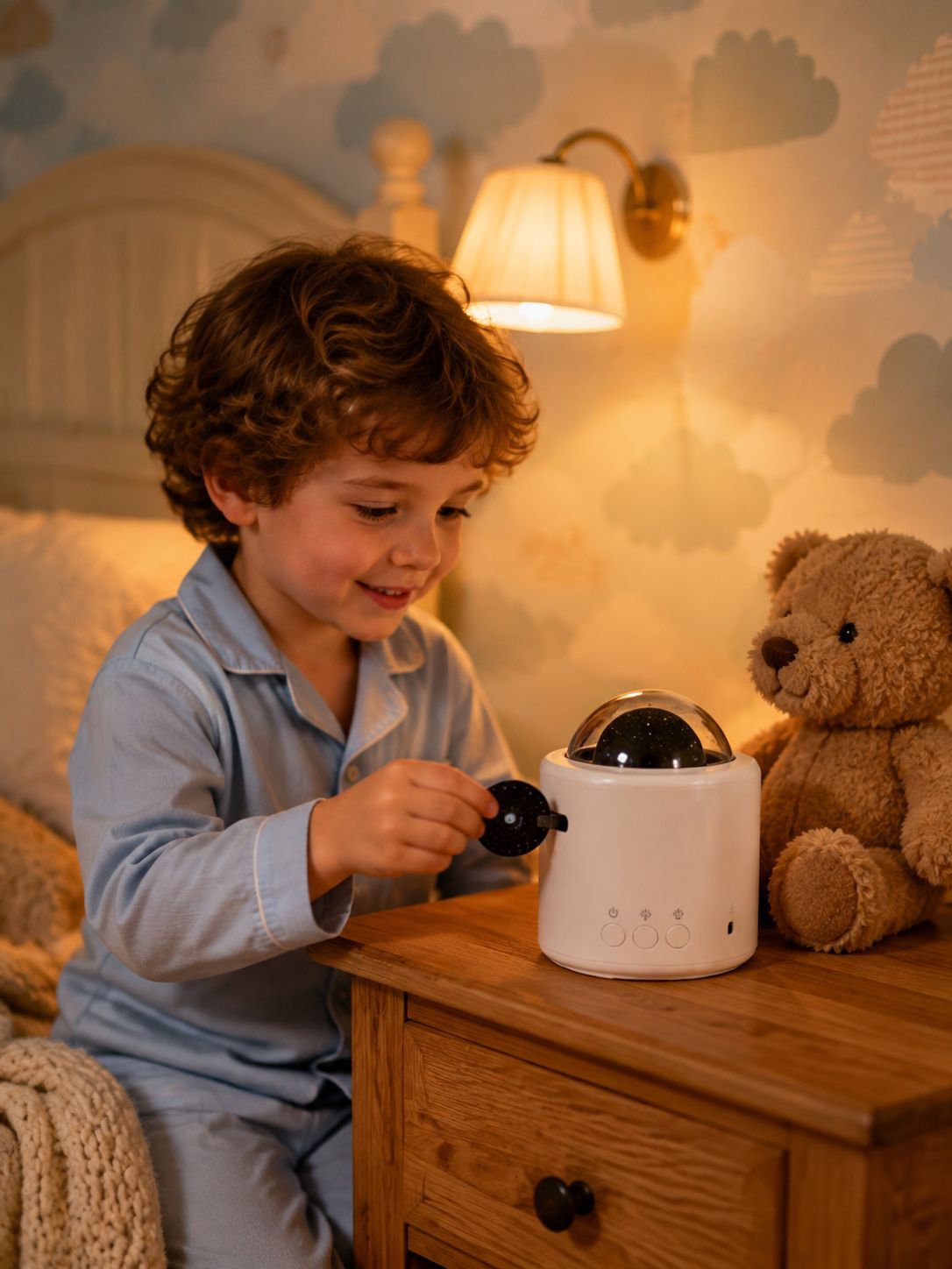 Lampe d'ambiance étoilée USB, installation facile, veilleuse cadeau idéale
