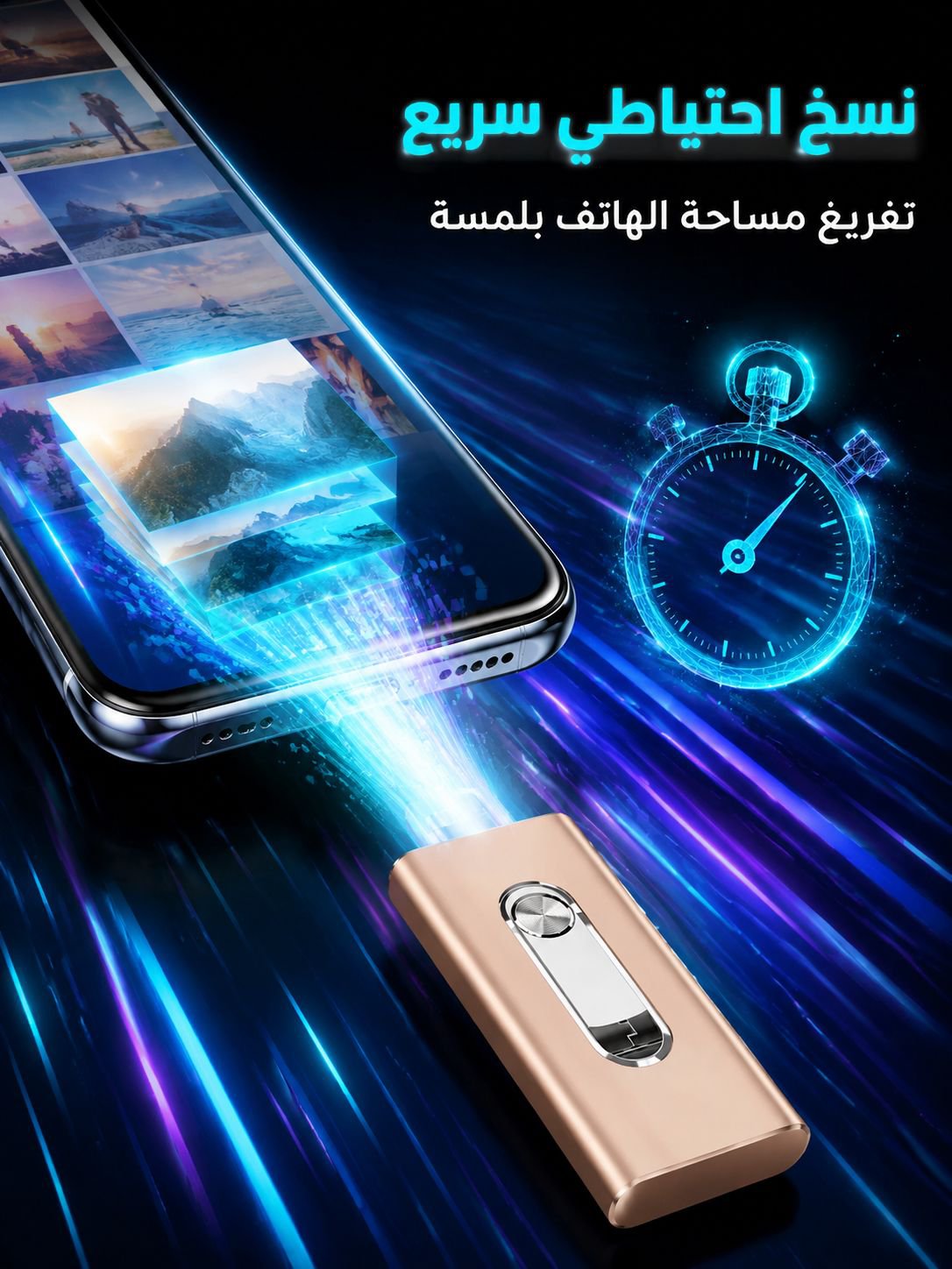 فلاش درايف متعدد الاستخدامات