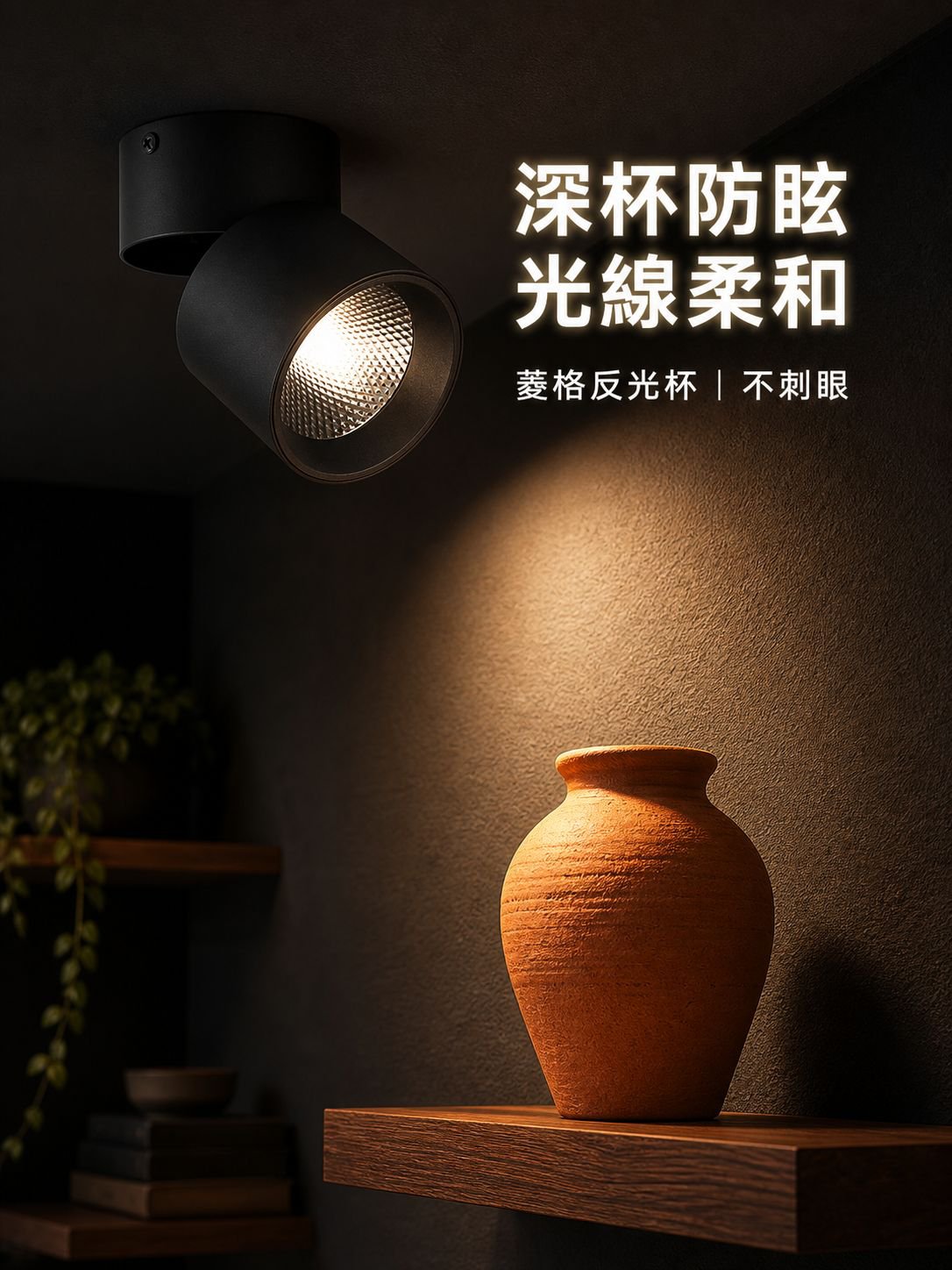 LED折疊筒燈