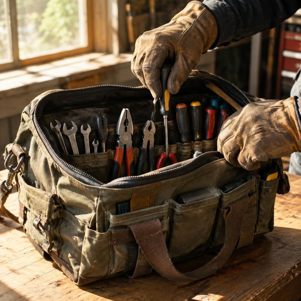 Bolsa de herramientas portátil