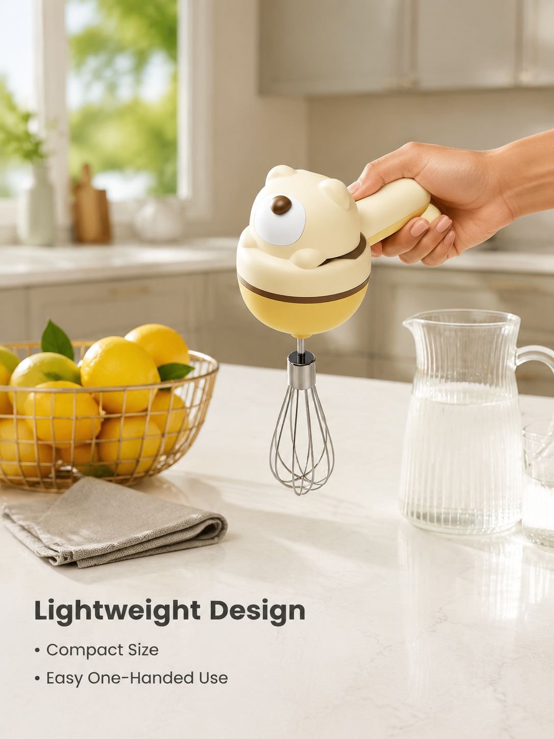 Portable Kitchen Egg Beater Multifunctional Cream Mixer